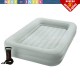 Детская односпальная надувная кровать Intex 66810 (107-168-25 см.) + ручной насос Intex 68612