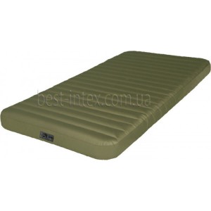 Надувная односпальная кровать Intex 68727 (99-191-20 см.) + Встроенный насос 12W/USB