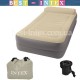 Надувная односпальная кровать Intex 67776 (99-191-47 см.) + электронасос 220W