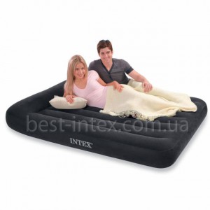 Intex 66770/64144 (183-203-23/30 см.) Надувной двуспальный матрас Pillow Rest Classic Bed