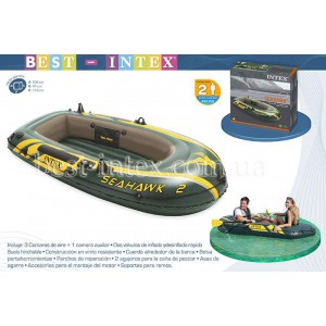 Intex 68346 (236-114-41 см.) Надувная лодка SeaHawk 2