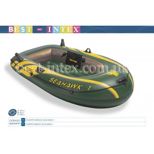 Intex 68345 (193-108-38 см.) Надувная лодка SeaHawk 1