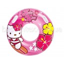 Intex 58269 (97 см.) Надувной круг "Hello Kitty"