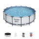 Bestway 56100 (457x122 см.) Каркасный бассейн Steel Pro Frame Pool