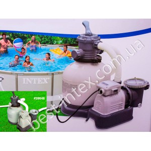 Intex 26648/28648 (25 кг. - 10000 л/ч.) Песочный насос-фильтр для бассейнов  Sand Filter Pump