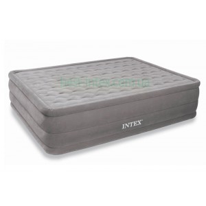 Intex 66958 (203х152х46 см.) + 220V. Двуспальная надувная кровать