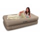 Intex 66708 (99х191х48 см.) + встроенный насос 220V. Надувная односпальная диван-кровать Twin Rising Comfort Airbed