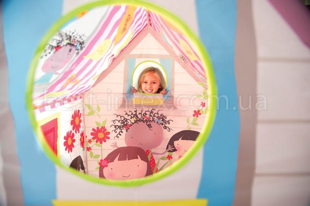 Детский игровой домик-палатка Intex 48621!
