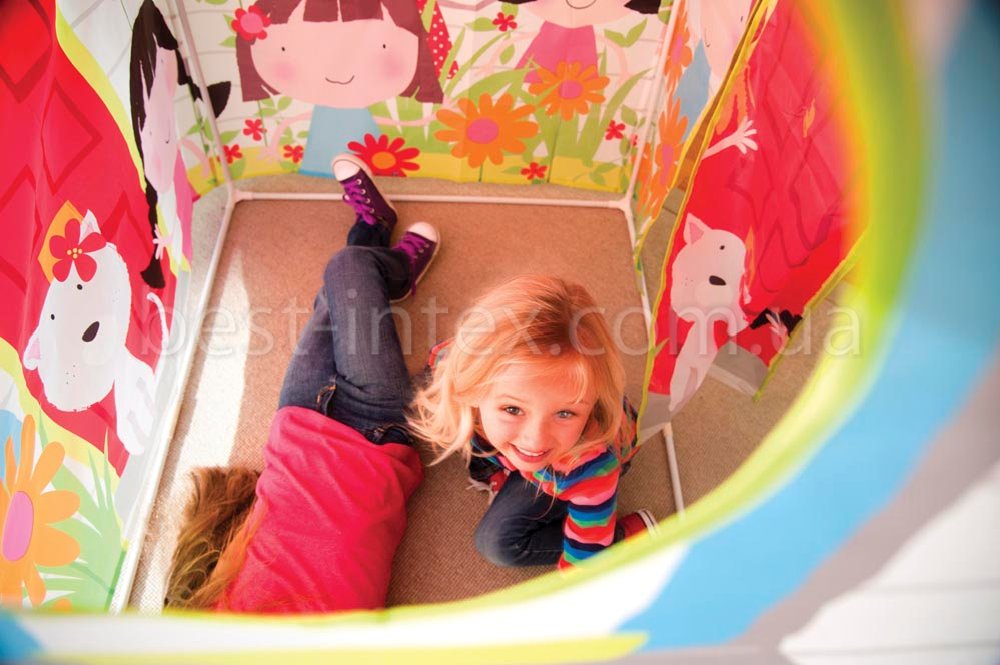 Детский игровой домик-палатка Intex 48621!