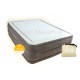 Надувная односпальная кровать Intex 64418 (152-203-56 см.) + встроенный электронасос 220W