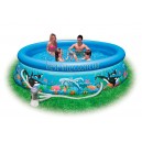 Intex 54906 (366х76 см.) + насос. Надувной бассейн Intex Okean Easy Set Pool