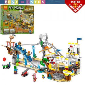 Конструктор 33222 (Аналог Lego Creator 31084) Атракцион Пиратские горки (956 деталей)