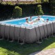 Прямоугольный каркасный бассейн Intex 26364 (26362) Ultra XTR Premium Pool (732-366-132 см)