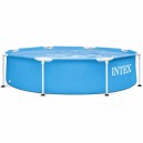 Круглый каркасный бассейн Intex 28205 (244 x 51 см) Metal Frame