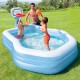Семейный надувной бассейн Intex 57183 (257 x 188 x 130 см) Swim Center™ Shootin' Hoops Family Pool