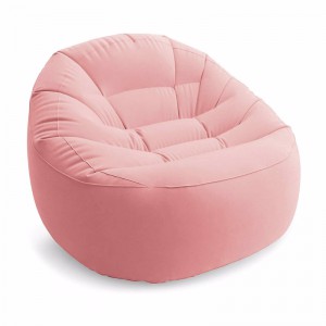 Надувное кресло Intex 68590-2 (112 x 104 x 74 см) Beanless Bag (Розовый)