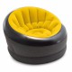 Надувное кресло Intex 66582 (112 x 109 x 69 см) Empire Chair (Желтый)