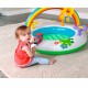 Детский надувной игровой бассейн-манеж Bestway 52239 (91 x 56 см) Радуга