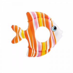 Детский надувной круг Intex 59223 (83-81 см) Тропическая рыбка (Оранжевый)