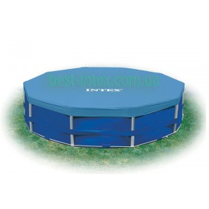 Тент-чехол Intex 28033 для каркасных бассейнов, диаметром 549 см.