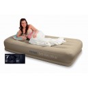 Intex 67742 (102х203х38 см.) + встроенный насос 220V. Модель 2010 года серии Intex Pillow Rest Mid-Rise надувная кровать 